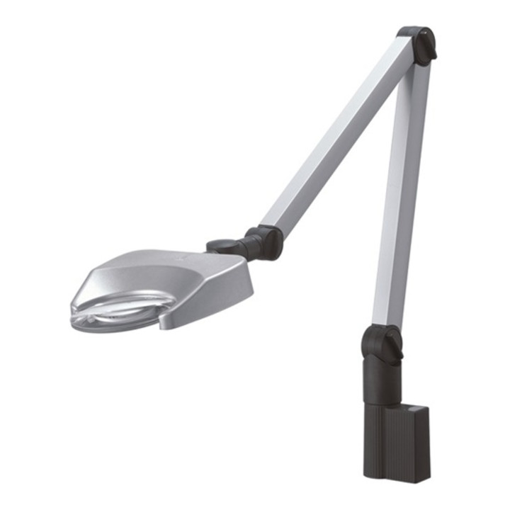 Schweizer Lupenleuchte Tech-Line Vergr. 2x LED Linsen-D.120mm
