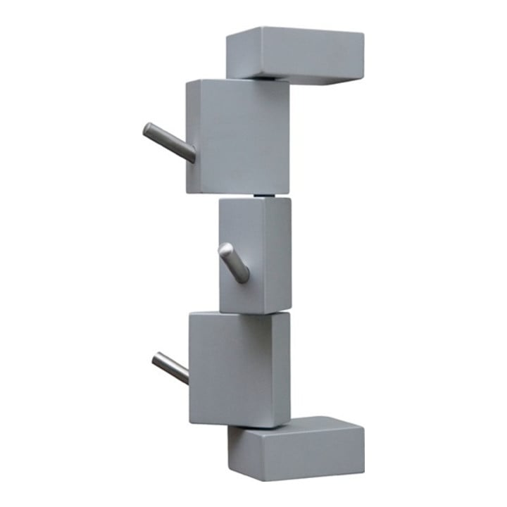 Schwenkgarderobe 3WAY B.50mm H.236mm silber D. 8mm silber
