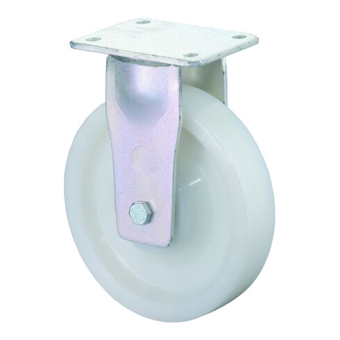 Schwerlast-Bockrolle D.85mm Trgf.1200kg Ku.190mm 175mm