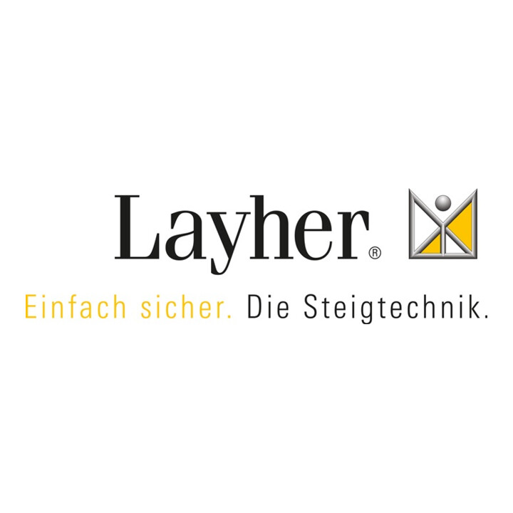 Schwerlasttritt Stufen 4 Plattformhöhe 950mm Alu.beids.begehbar LAYHER