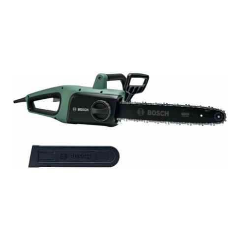 Scie à chaîne Bosch UniversalChain 35, moteur 1.800 W, avec chaîne de 35 cm et garde-chaîne