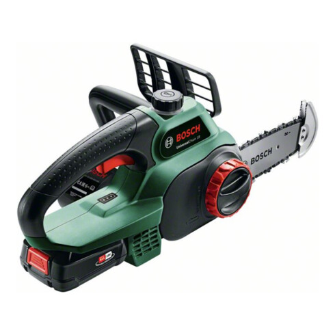 Scie à chaîne sans fil Bosch UniversalChain 18, avec 1 x batterie PBA 18 V 2,5 Ah