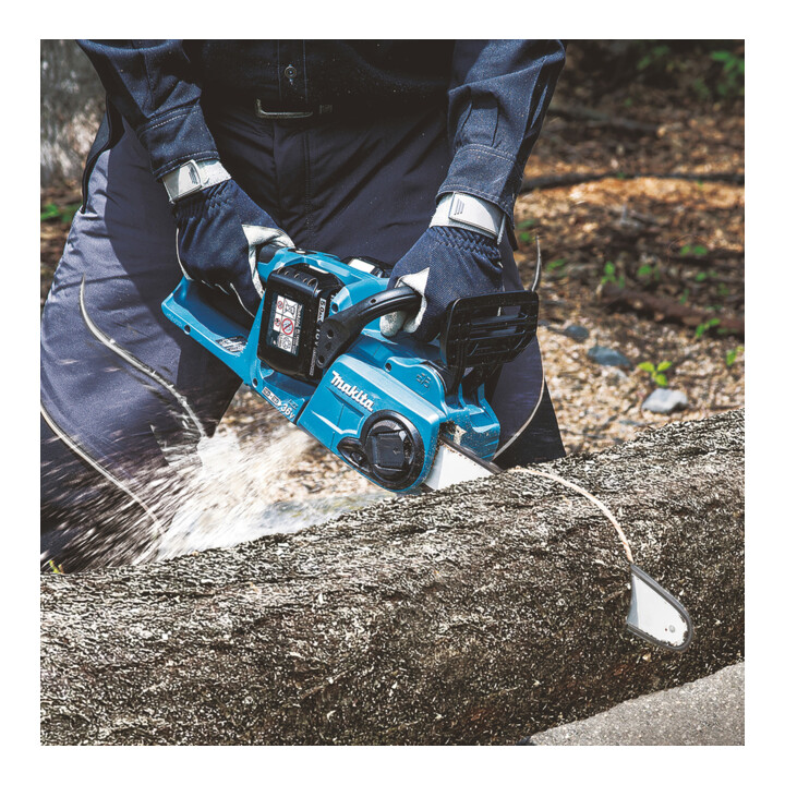Scie à chaîne sans fil Makita DUC353Z, 2 x 18 V, 35 cm, version solo