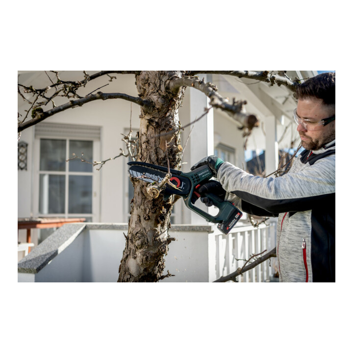 Scie à élaguer sans fil Metabo MS 18 LTX 15
