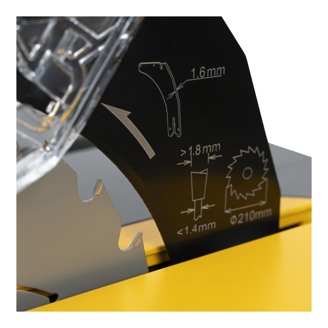 Scie à format DEWALT 54V version de base DCS7485N-XJ
