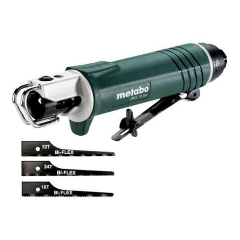 Scie à métaux à air comprimé DKS 10 Set metabo, Coffret