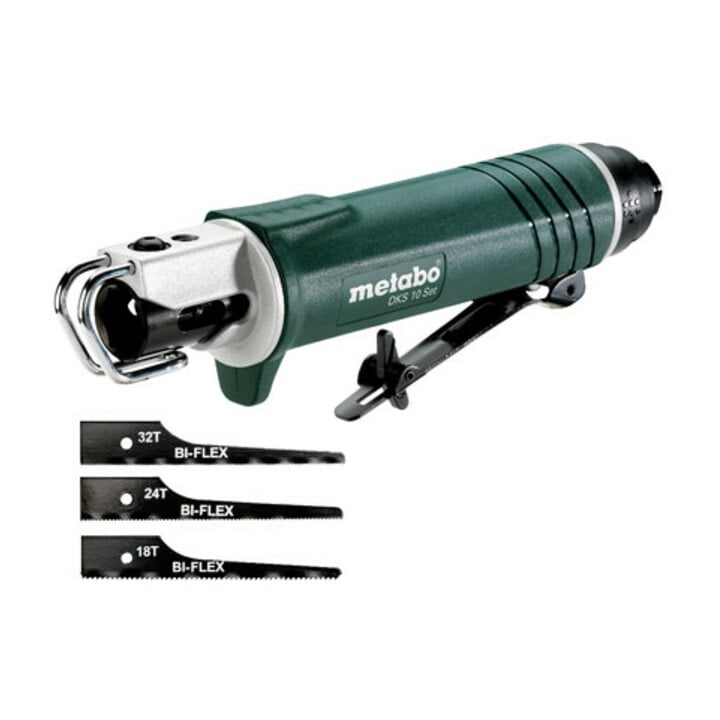Scie à métaux à air comprimé DKS 10 Set metabo, Coffret
