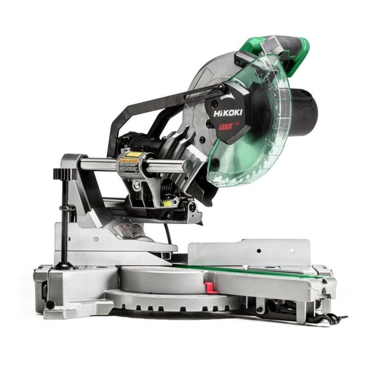 Scie à onglet radiale HiKOKI avec affichage laser C8FSHG