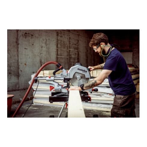 Scie à onglets Metabo KGS 305 M avec socle KSU 251