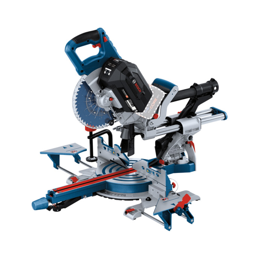Scie à onglets sans fil BITURBO GCM 18V-216 DC Bosch