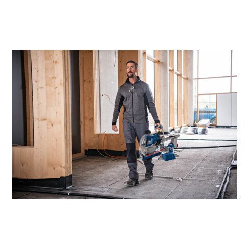 Scie à onglets sans fil BITURBO GCM 18V-254 D Bosch
