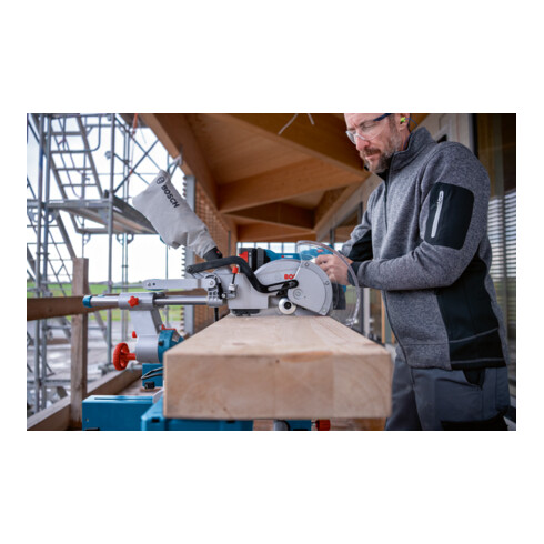 Scie à onglets sans fil BITURBO GCM 18V-254 D Bosch