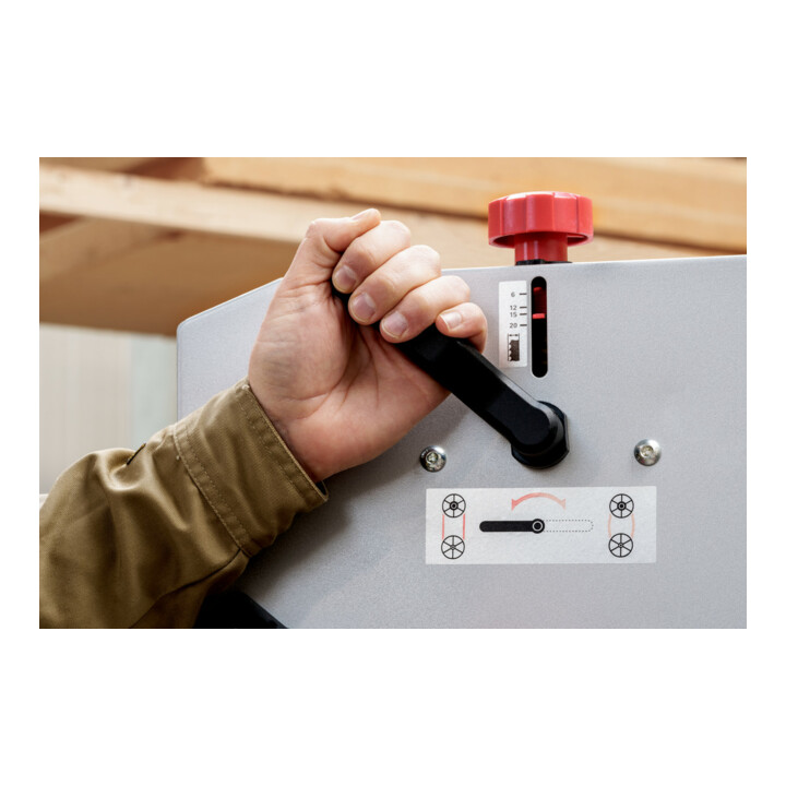Scie à ruban Metabo BAS 318 Precision DNB pour courant triphasé