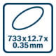 Scie à ruban sans fil Bosch GCB 18V-63, version Solo