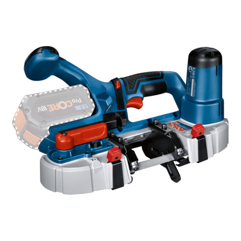 Scie à ruban sans fil Bosch GCB 18V-63, version Solo, L-BOXX