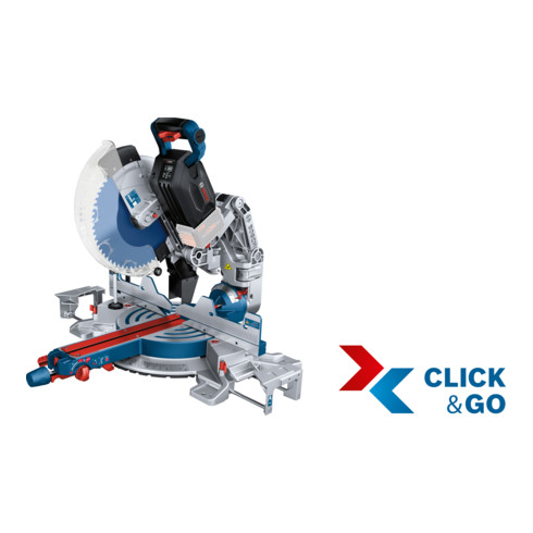 Scie à tronçonner et à onglets sans fil Bosch BITURBO GCM18V-305 GDC