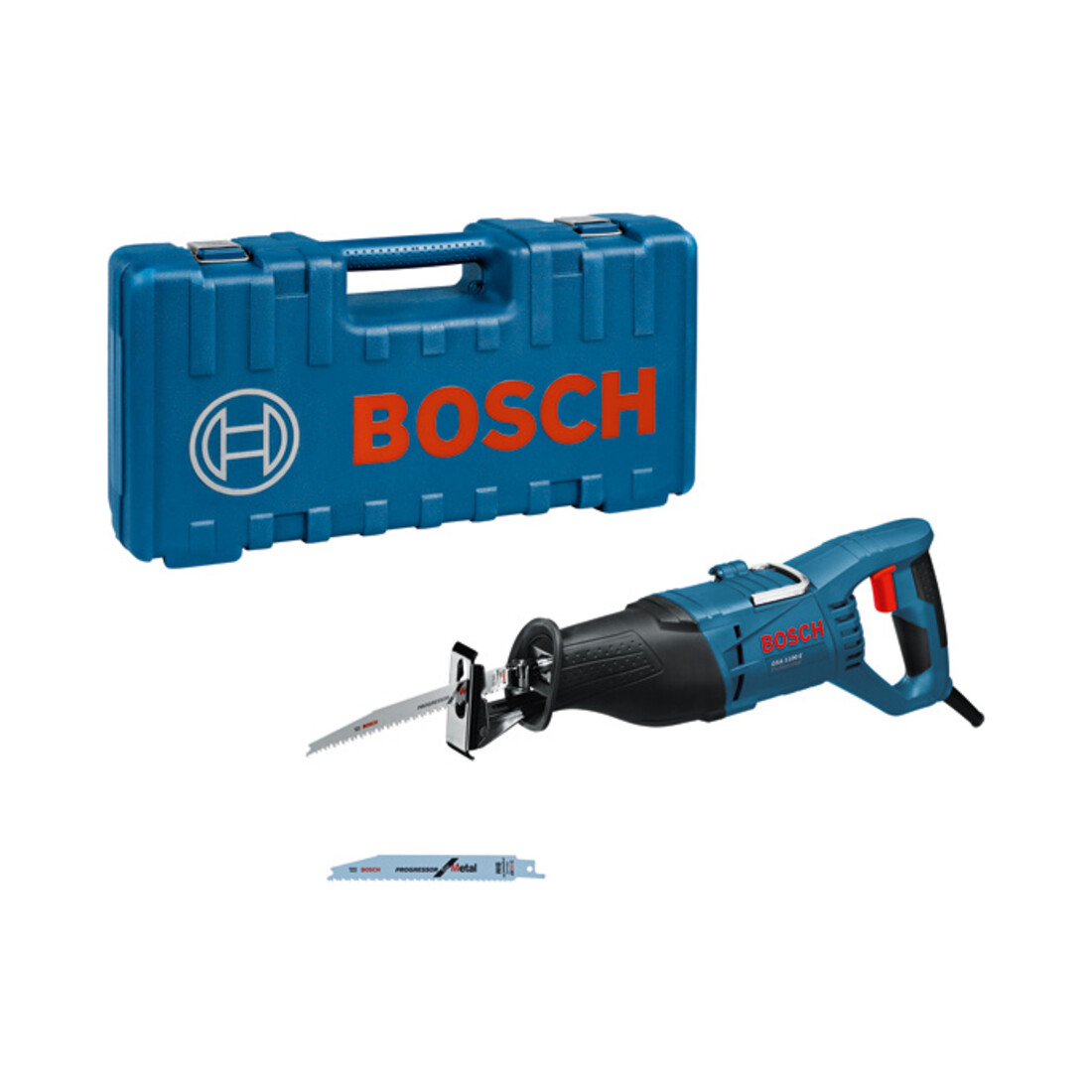 Scie alternative Bosch GSA 1100 E Lame de scie métal S 123 XF Lame de scie bois S 2345 X