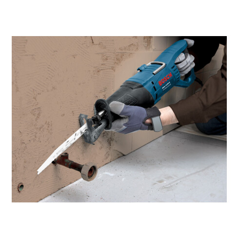Scie alternative Bosch GSA 1100 E Lame de scie métal S 123 XF Lame de scie bois S 2345 X