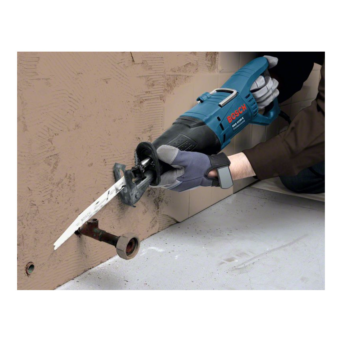 Scie alternative Bosch GSA 1100 E Lame de scie métal S 123 XF Lame de scie bois S 2345 X