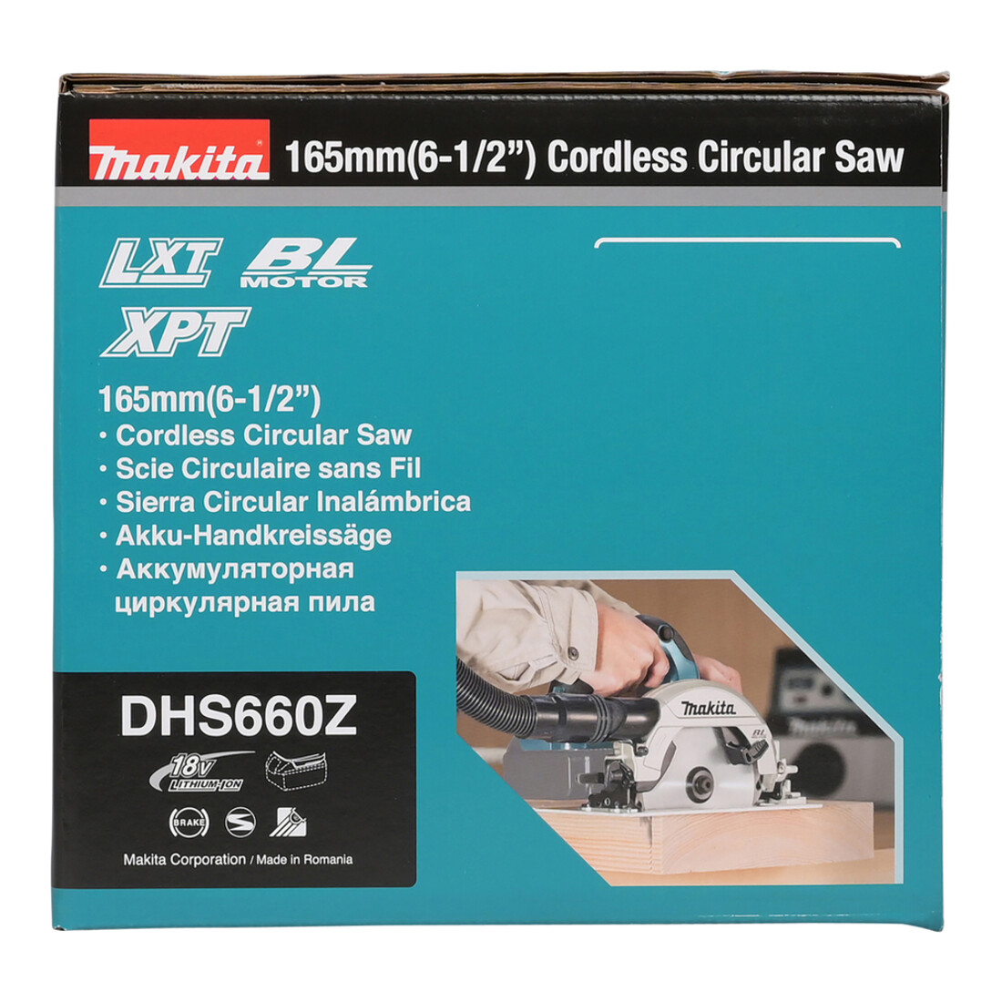 Scie circulaire à main sans fil Makita 57mm 18.0 V (DHS660Z)