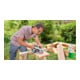Scie circulaire Bosch PKS 40, avec lame de scie circulaire Optiline Wood