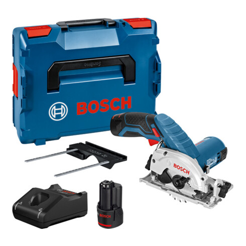 Scie circulaire électroportative sans fil BOSCH GKS1226 avec L-BOXX