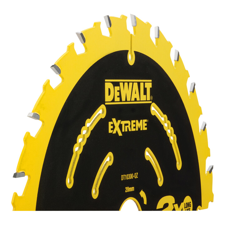 Scie circulaire manuelle à lame circulaire DEWALT 165/20 mm 24WZ DT10300-QZ