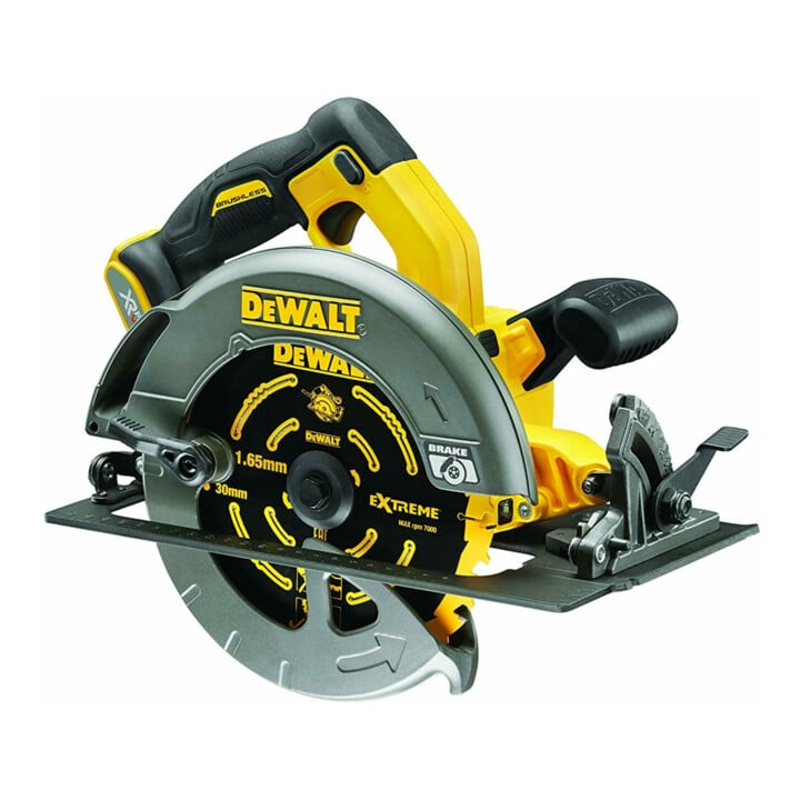 Scie circulaire manuelle sans fil DEWALT 54 volts 190 mm (sans balais) - version de base