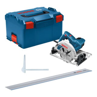 Scie circulaire portative Bosch GKS 55+ GCE + FSN 1400