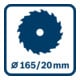 Scie circulaire portative Bosch GKS 55+ GCE + FSN 1400