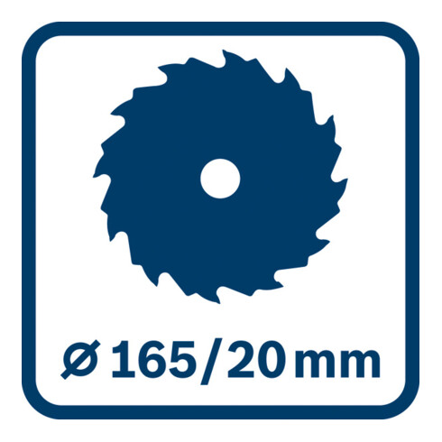 Scie circulaire portative Bosch GKS 55+ GCE + FSN 1400
