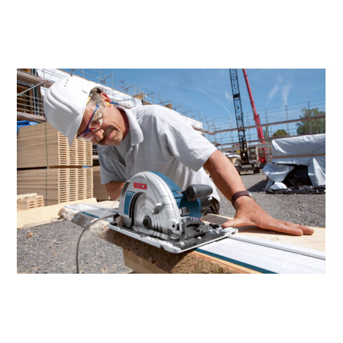 Scie circulaire portative GKS 85 G + FSN 1400 Bosch