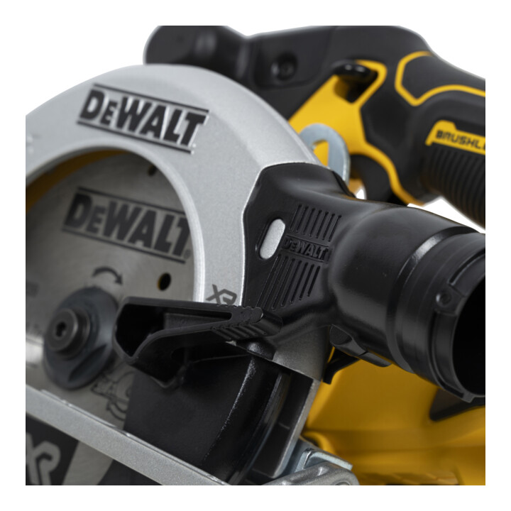 Scie circulaire portative sans fil 18V XR DEWALT, 55mm (sans balais) - Version de base DCS565NT-XJ