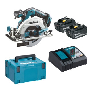 Scie circulaire portative sans fil Makita 57 mm 18 V/3.0 Ah DHS680RFJ