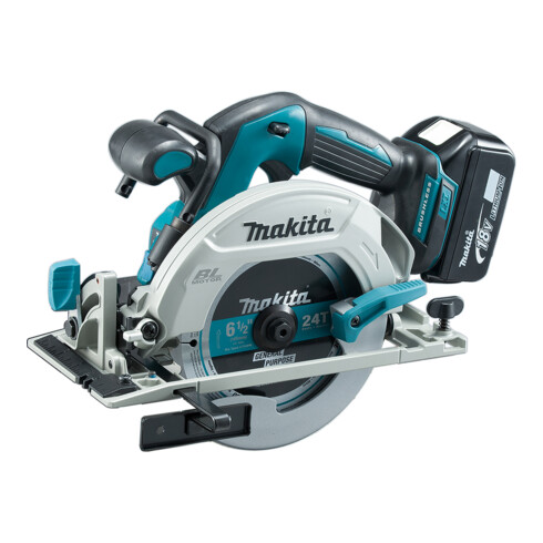 Scie circulaire portative sans fil Makita 57 mm 18 V/5.0 Ah DHS680RTJ
