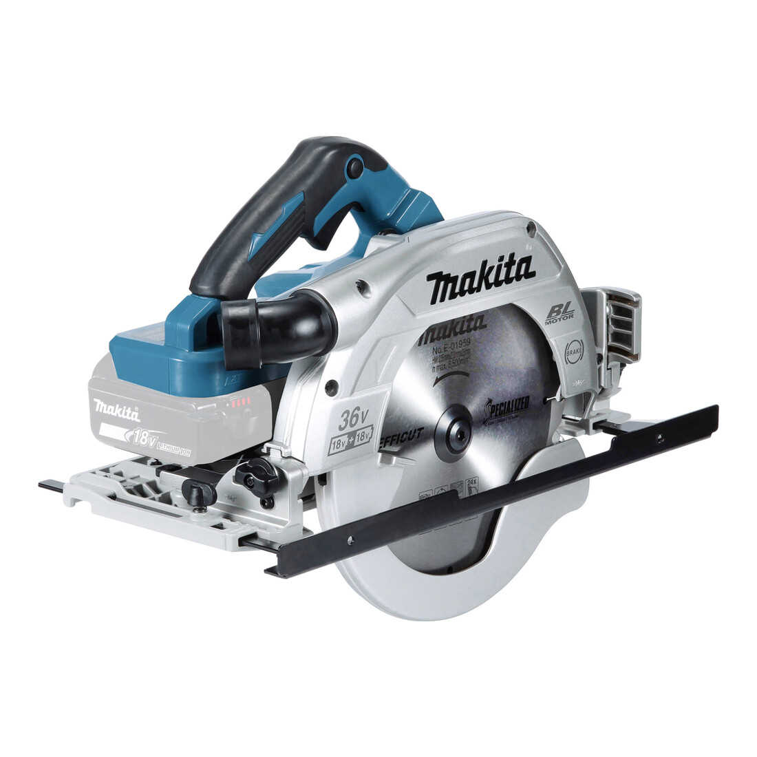Scie circulaire portative sans fil Makita 85mm 2x18V DHS900ZU