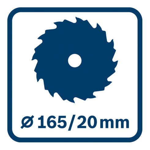Scie circulaire sans fil Bosch GKS 18V-57-2 L, L-BOXX 238