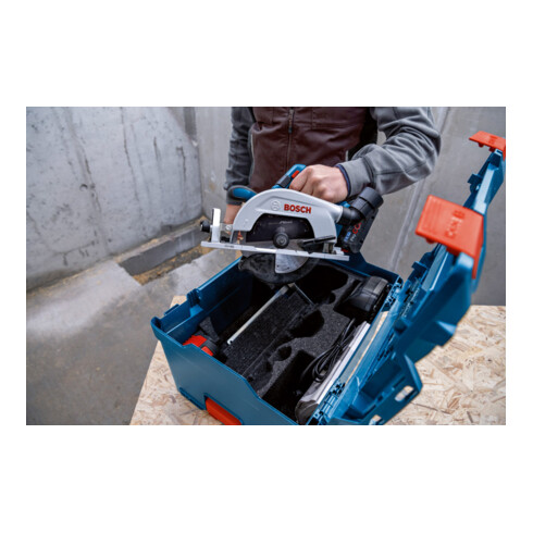 Scie circulaire sans fil Bosch GKS 18V-57-2 L, L-BOXX 238