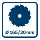 Scie circulaire sans fil Bosch GKS 18V-57-2 L, L-BOXX-4
