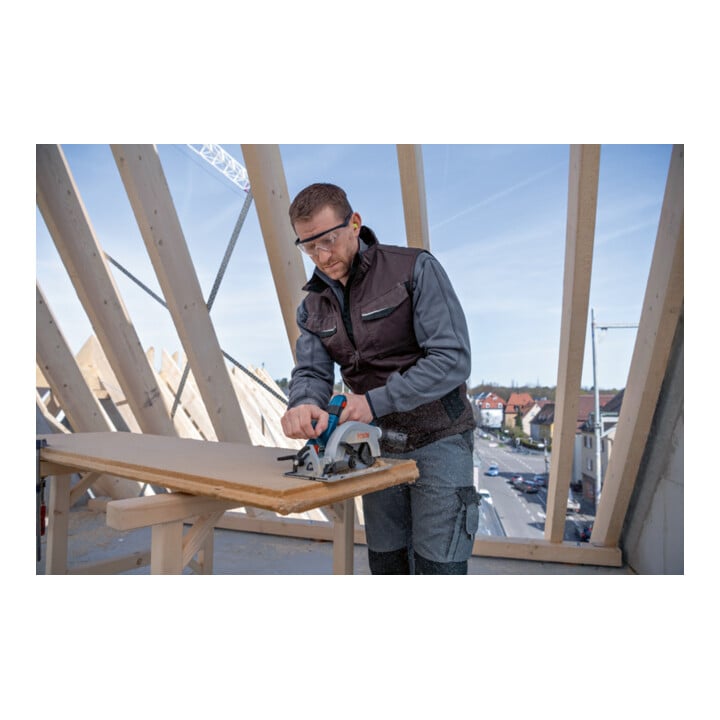 Scie circulaire sans fil Bosch GKS 18V-57-2 L, L-BOXX