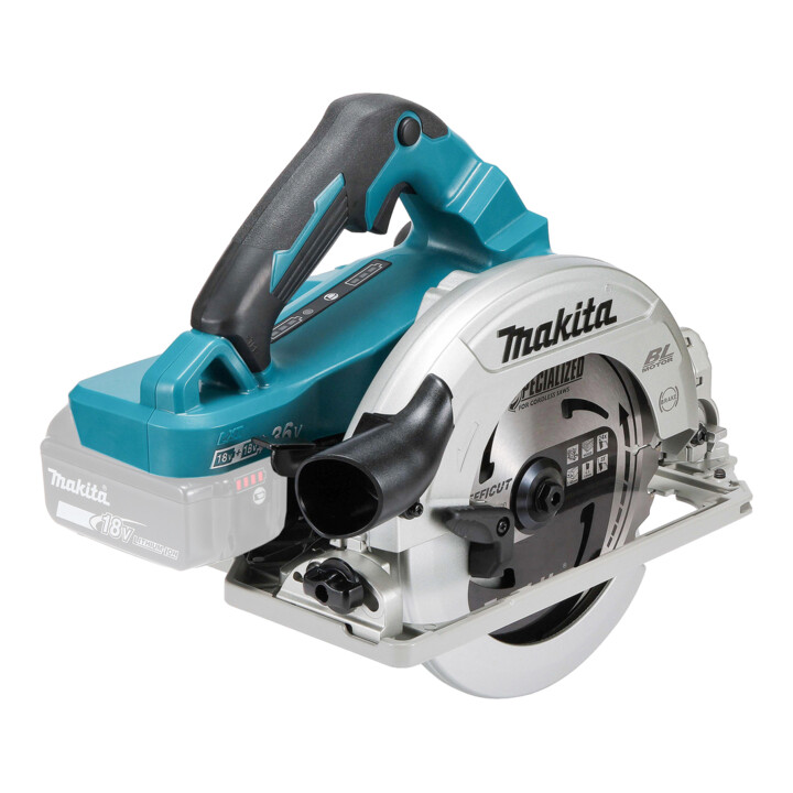 Scie circulaire sans fil Makita 2x18 V avec Bluetooth dans MAKPAC DHS783ZJU