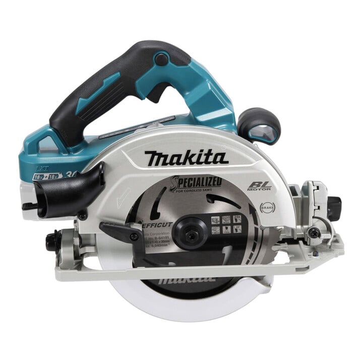 Scie circulaire sans fil Makita 2x18 V (sans batterie, sans chargeur) dans MAKPAC DHS782ZJ