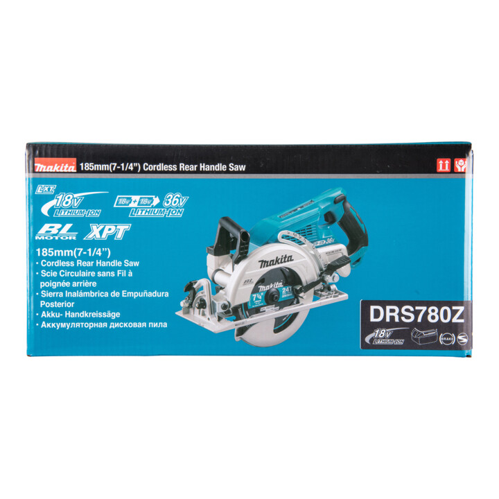 Scie circulaire sans fil Makita 65mm 2x18V DRS780Z