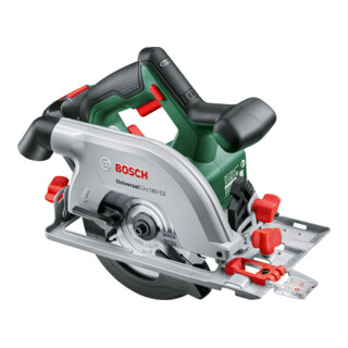 Scie circulaire sans fil UniversalCirc 18V-53 Bosch, 1 x batterie PBA 18V 2.5Ah
