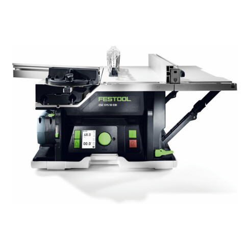 Scie circulaire sur table sans fil Festool CSC SYS 50 EBI-Basic