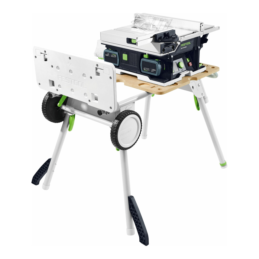 Scie circulaire sur table sans fil Festool CSC SYS 50 EBI-Set