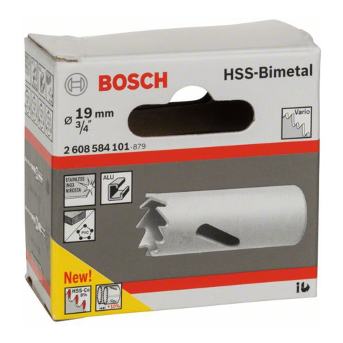 Scie cloche Bosch bimétallique HSS pour adaptateur standard