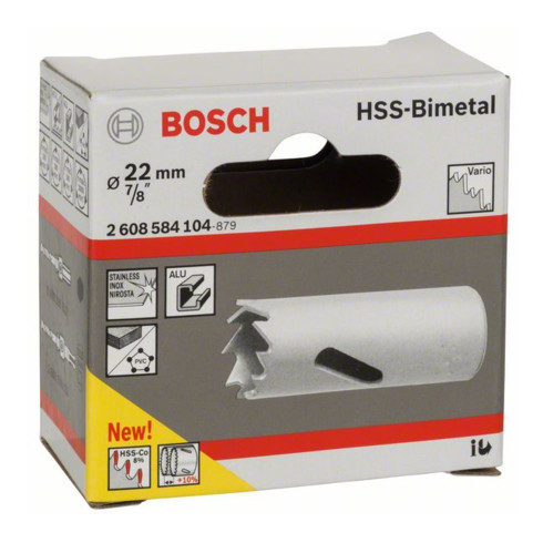 Scie cloche Bosch bimétallique HSS pour adaptateur standard
