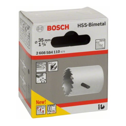 Scie cloche Bosch bimétallique HSS pour adaptateur standard