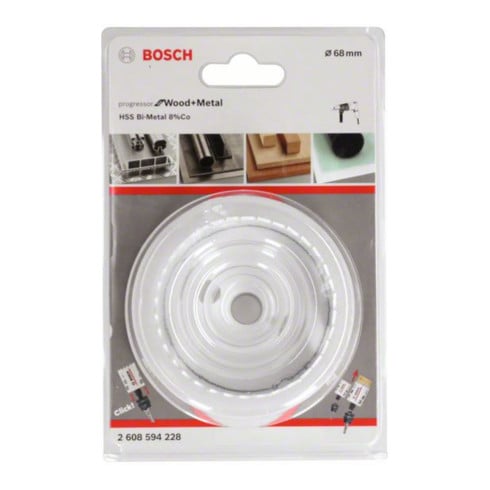 Scie cloche Bosch Progressor for Wood and Metal 68 mm
